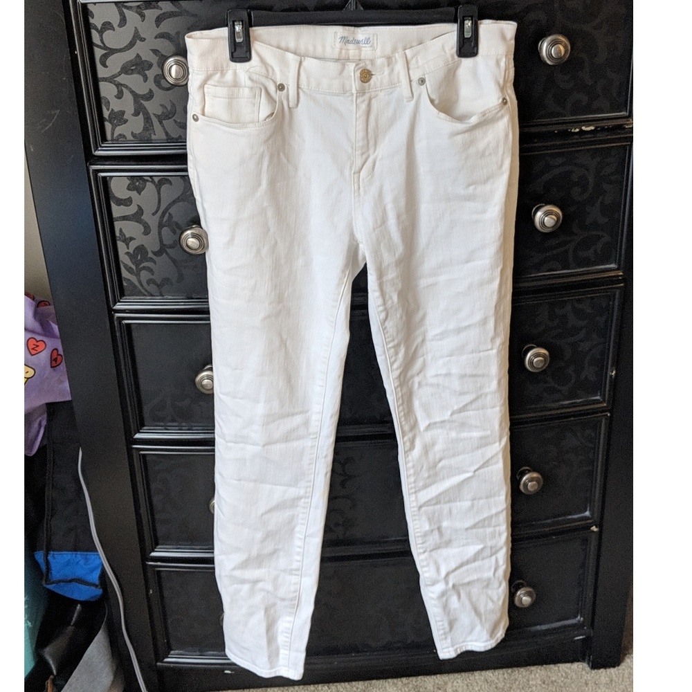 Madewell White Jeans